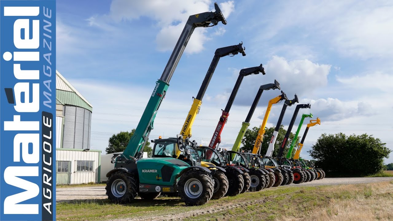 Testdrive : neuf chariots télescopiques à l'épreuve