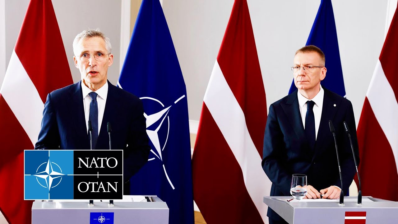 NATO Secretary General with the President of Latvia 🇱🇻 Edgars Rinkēvičs, 11 JUN 2024