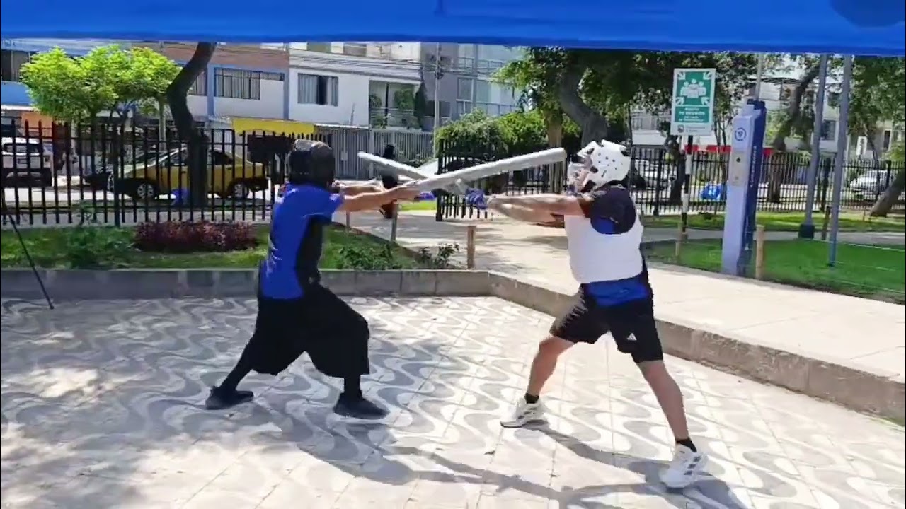 Duelo con un integrante nuevo / Perú Esgrima Libre #hema #peru #esgrima #lima #martialarts #swords 
