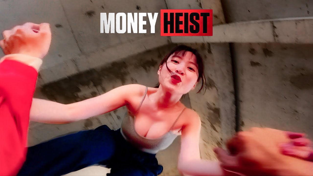 PRANK ON MY ANGRY GIRLFRIEND 😈 | MONEY HEIST PARKOUR ESCAPE (Action POV)
