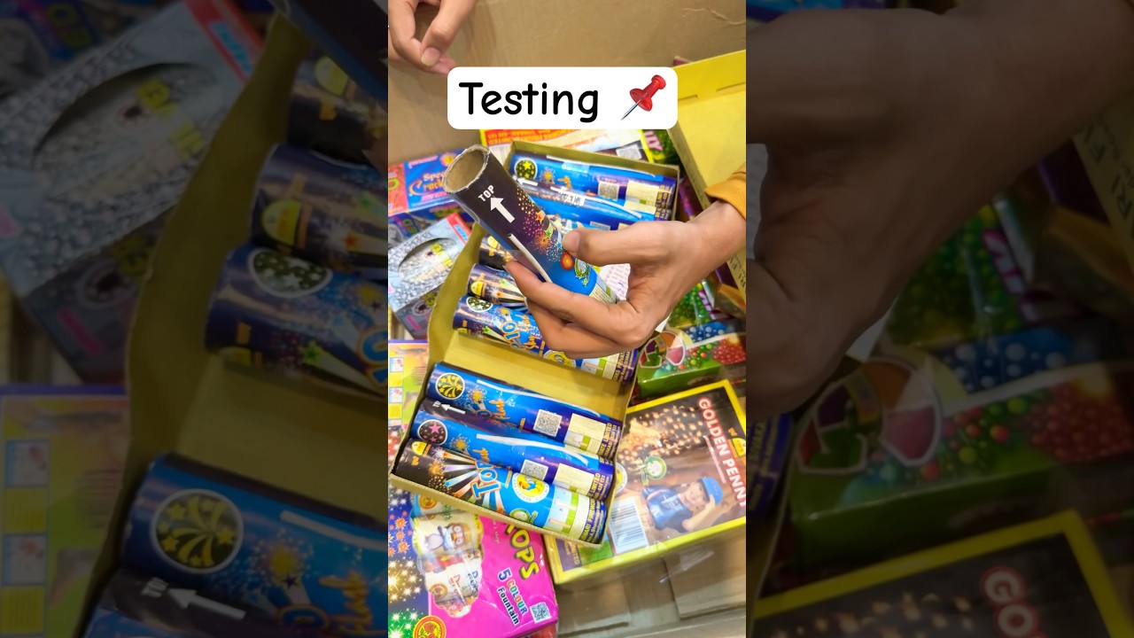 Top 10 Sky Flash Testing Cock Brand Diwali Stash firecrackers testing #shorts #trending #patakhe