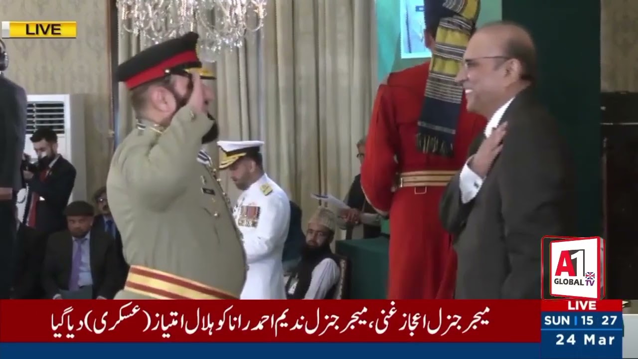 President House Pakistan Day Civil Award Ceremony |A1 global Tv uk
