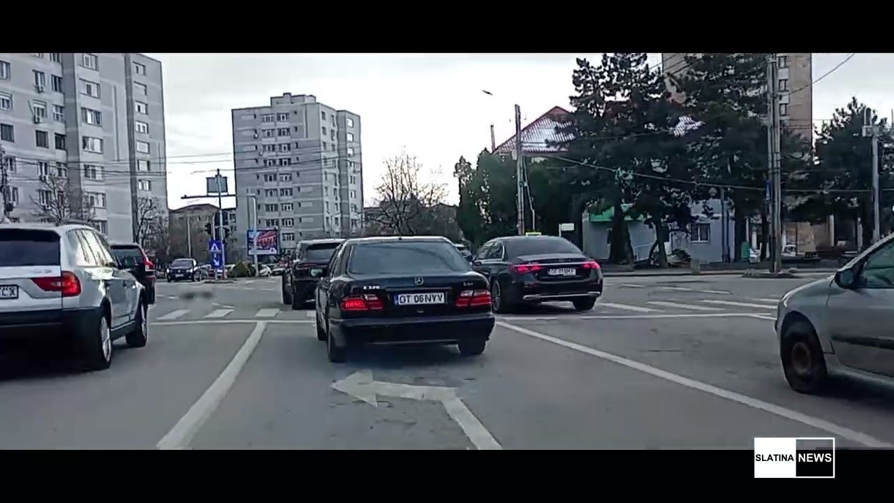 Slatina – City Drive | Time-Lapse