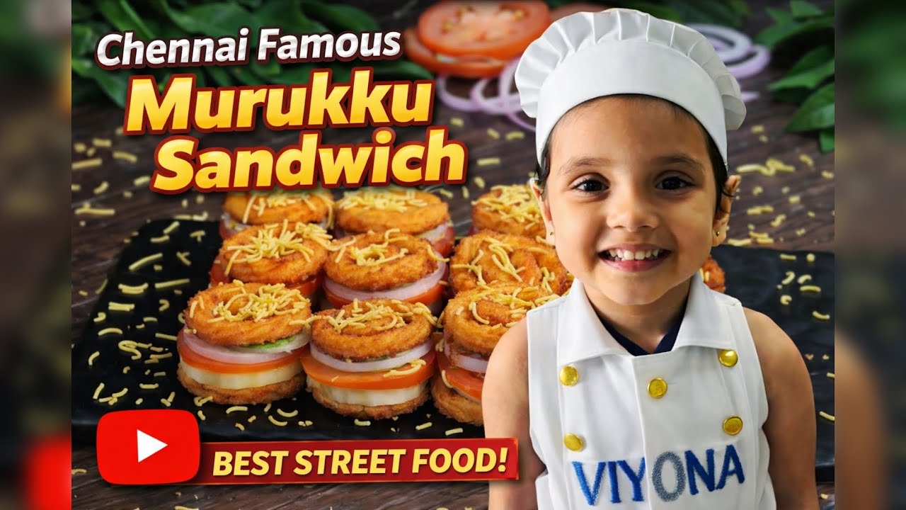 Chennai famous Murukku Sandwich  #chennaifood #chennaistreetfoods #murukkurecipe #recipe #trending 