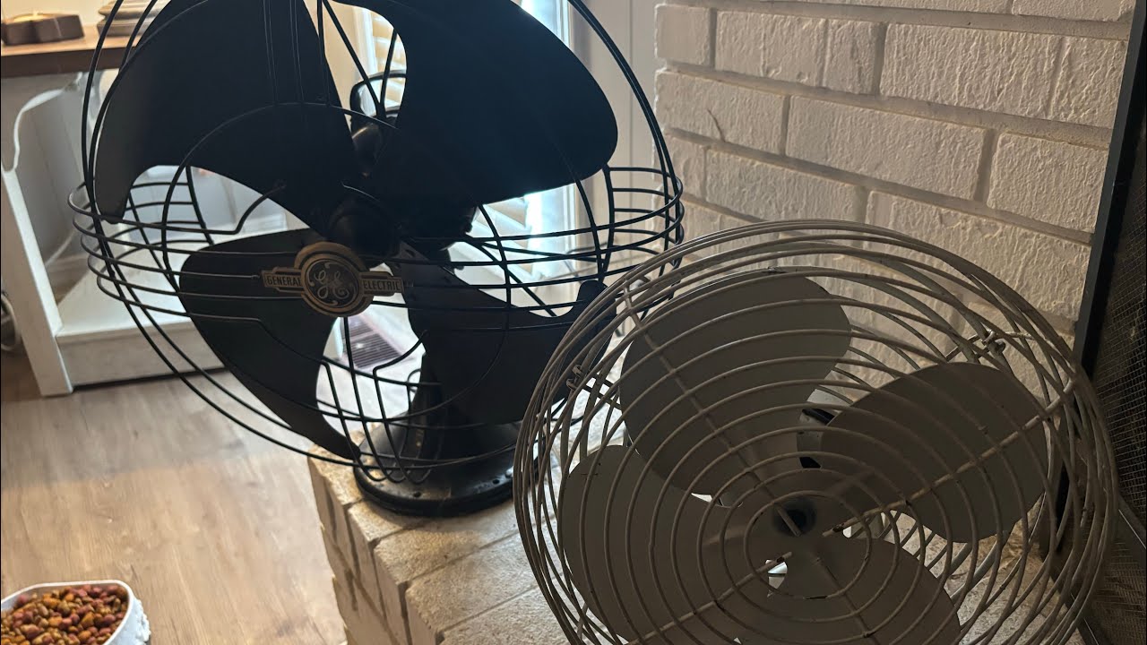 Here a video of my GE table fan start up and spin down 