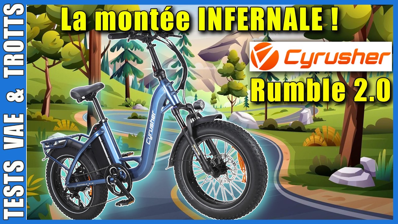 💙 La mont&eacute;e INFERNALE CYRUSHER RUMBLE 2.0 💙