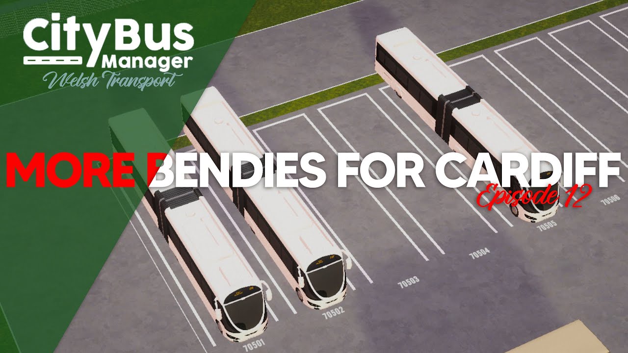 We've bought MORE bendy buses for Cardiff!