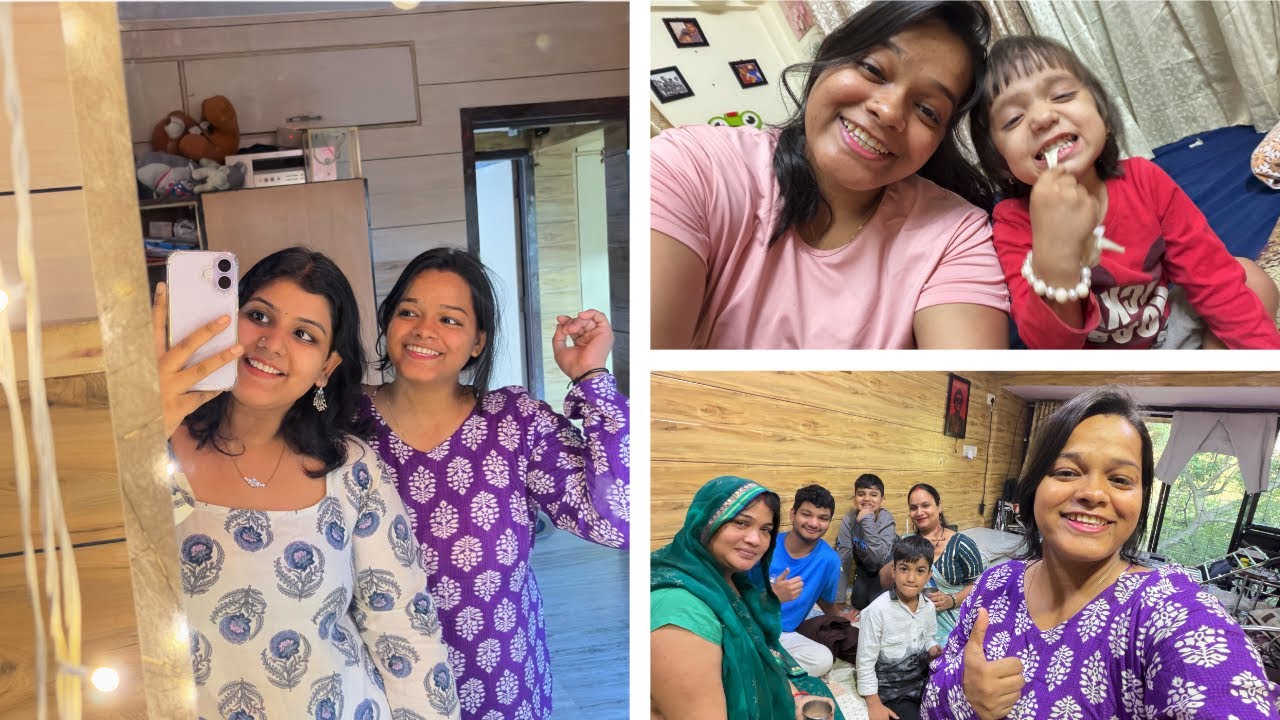 Makar shankranti family or bacho ke sath🪁🤭