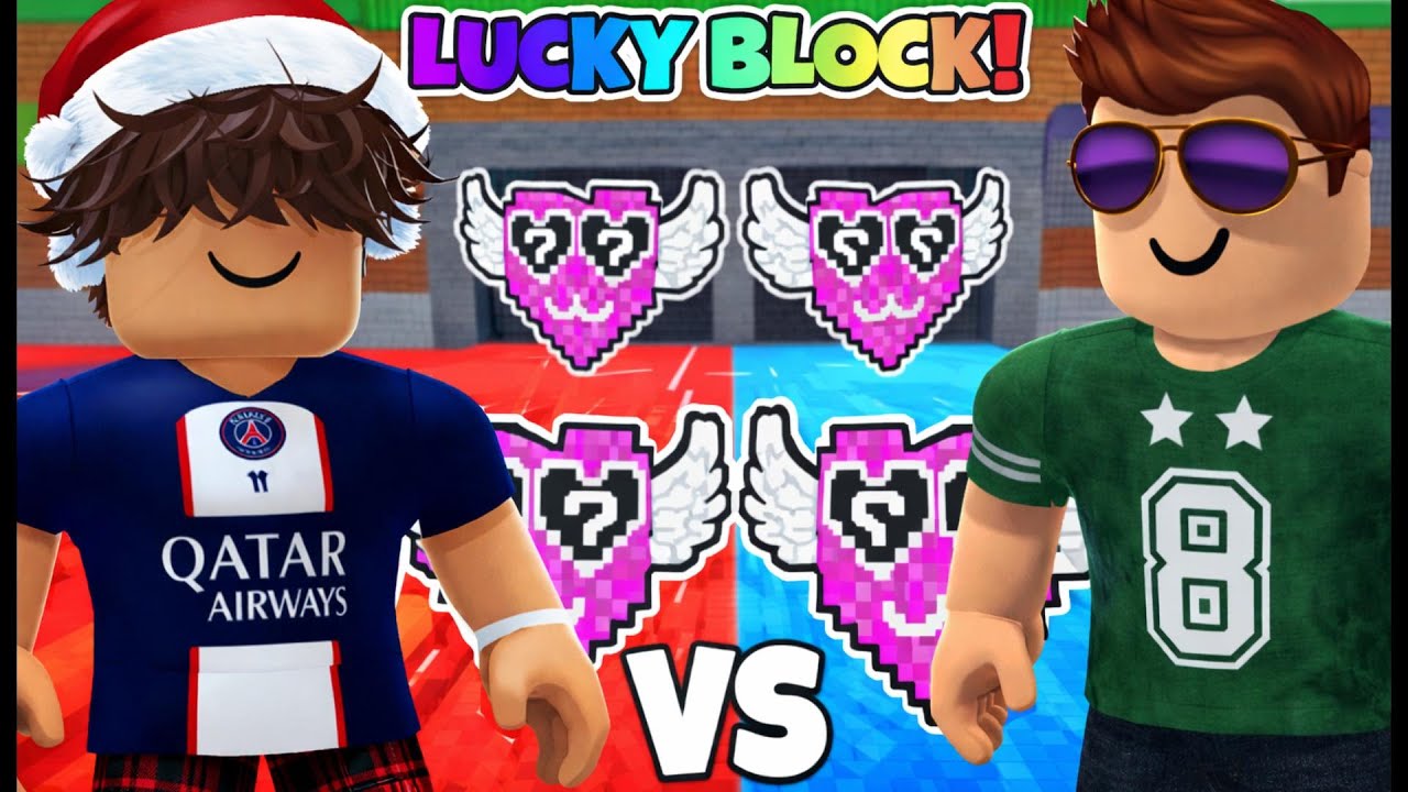 WIELKI POJEDYNEK NOWYCH WALENTYNKOWYCH LUCKY BLOCKOW Z WIDZEM W STEAL A BRAINROT! ROBLOX!