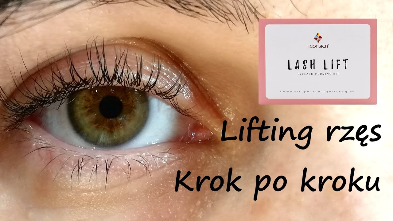Lifting rzęs krok po kroku ICONSIGN LASH LIFT