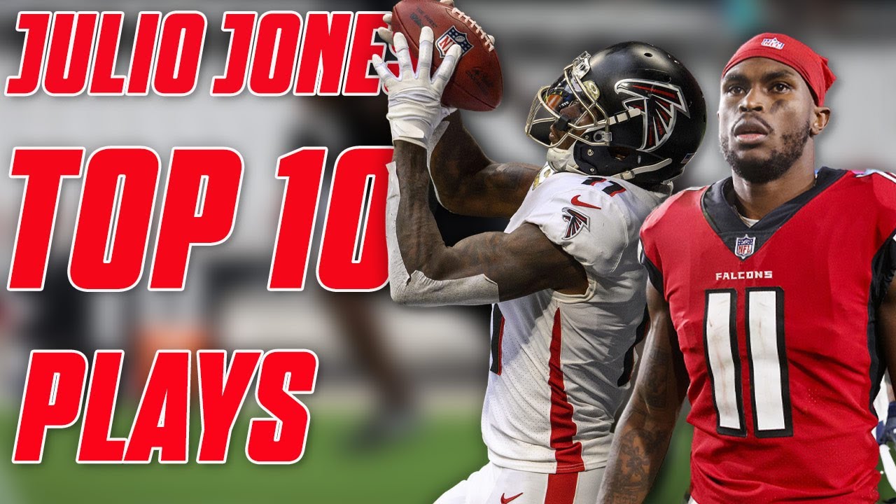 Julio Jones’ Top 10 Plays with the Falcons