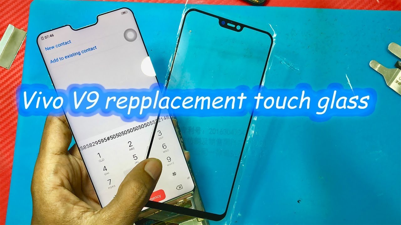 Vivo v9 touch glass replacement