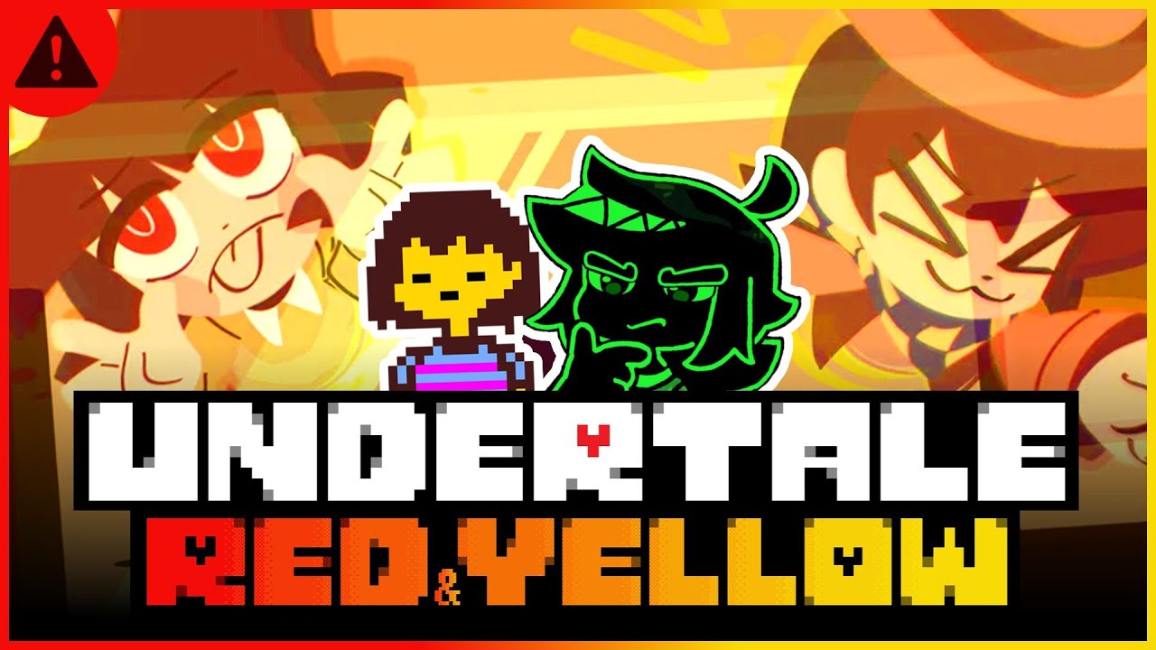 UNDERTALE but they added CHARA & CLOVER ❤️💛