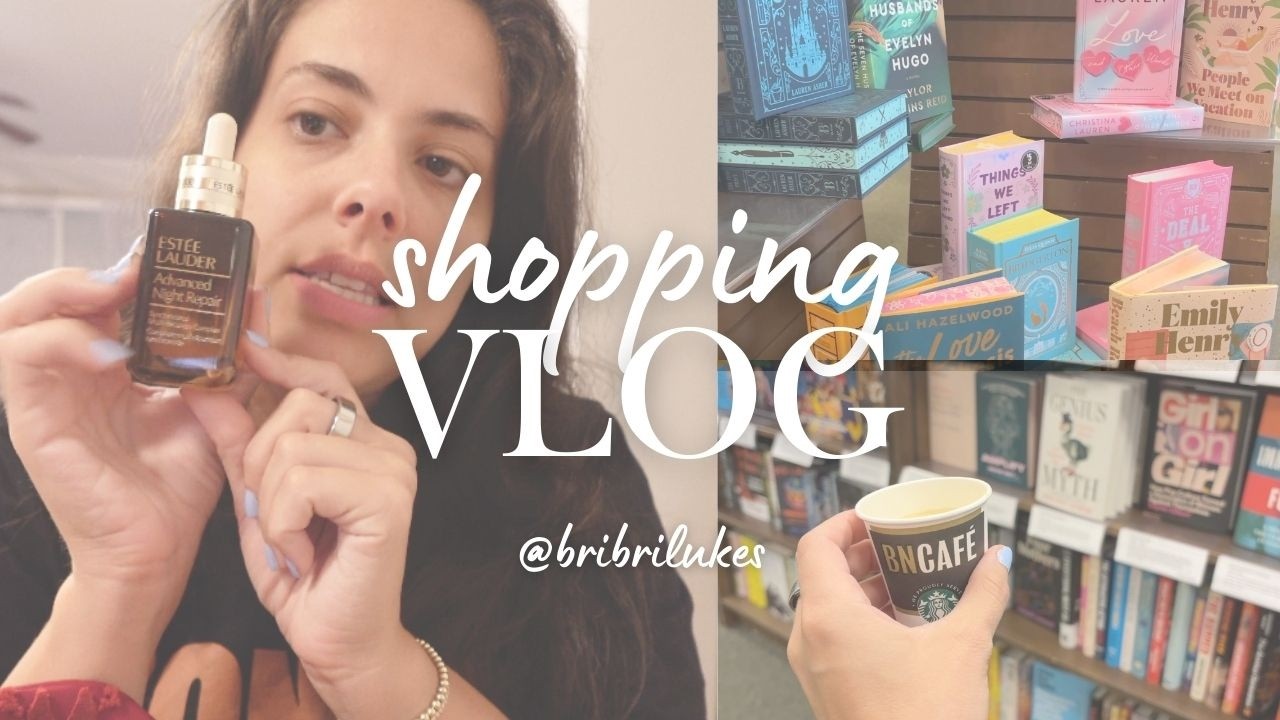 BARNES & NOBLE, SEPHORA VLOG & AUGUST EMPTIES