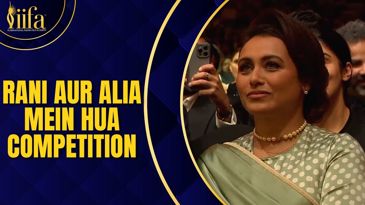 Rani aur Alia mein hua competition!