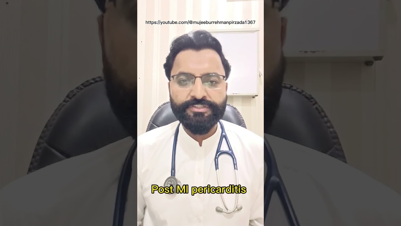 Post Heart Attack Pericarditis #cardiologist #doctor #heartdisease #pericarditis #dresslorSyndrome