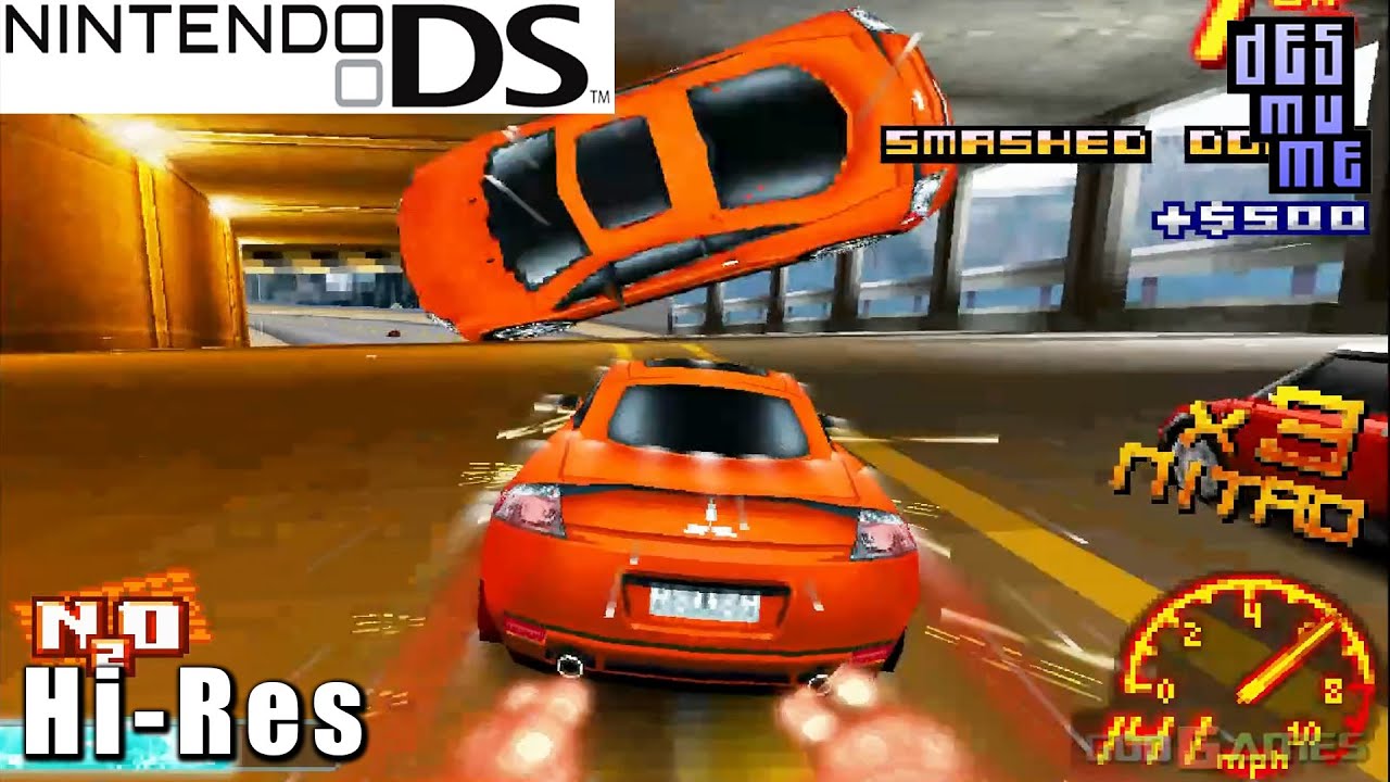 Asphalt: Urban GT 2 -  Nintendo DS Gameplay High Resolution (DeSmuME)