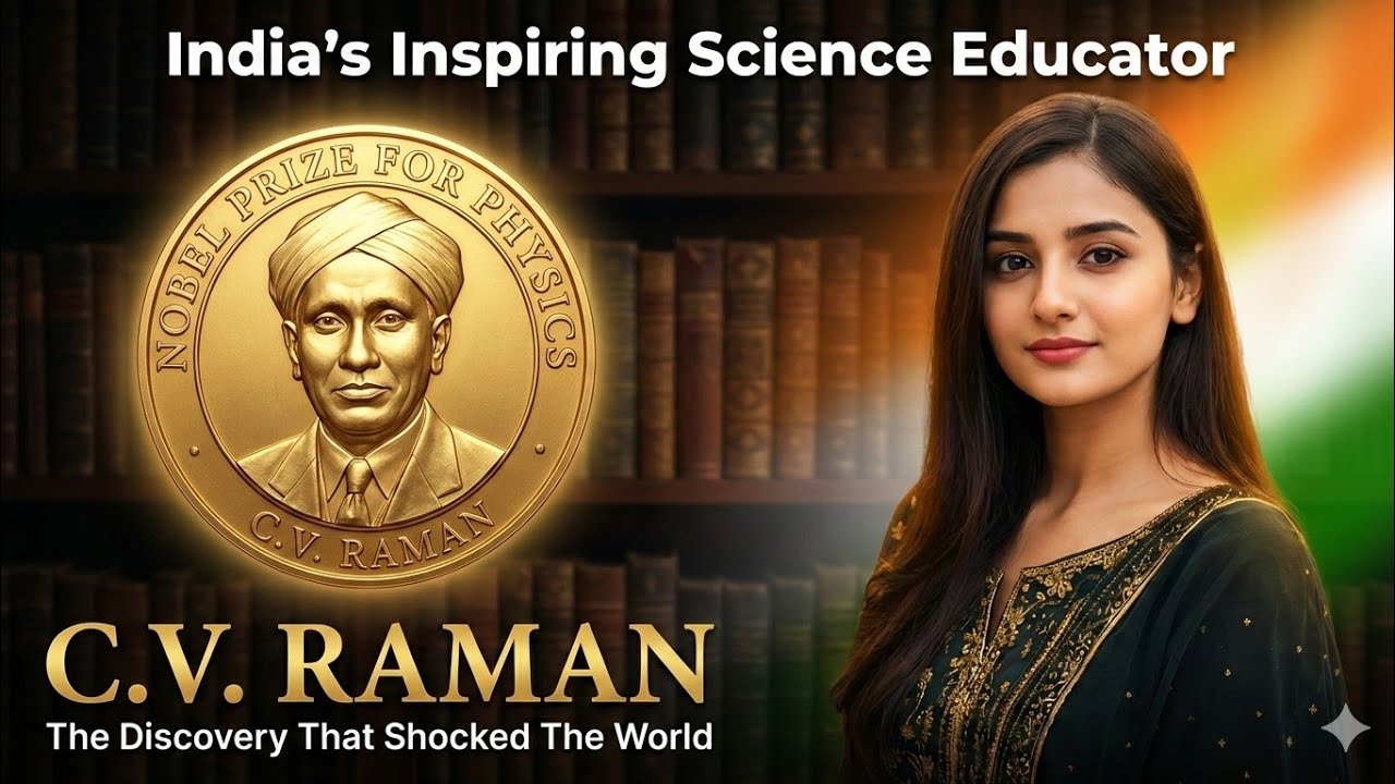 C.V Raman | The Discovery That Shocked The World | India&rsquo;s First Nobel Prize in Physics