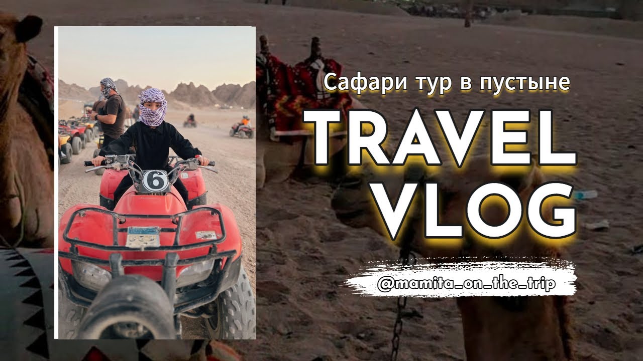 Египет_Эпический Сафари на Закате в Шарм 🐪🔥 | Верблюды, Пустыня и Адреналин!