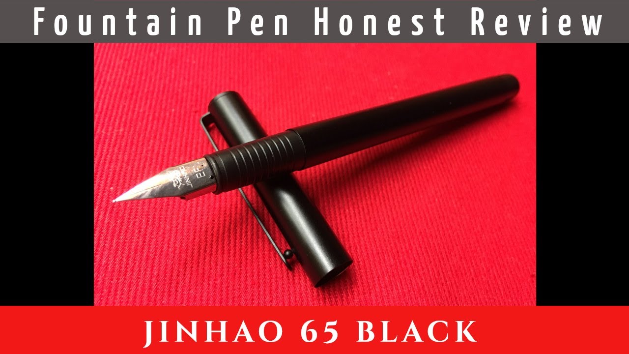 Jinhao 65 black fountain pen review - Mr Tiny for detailed illustrations