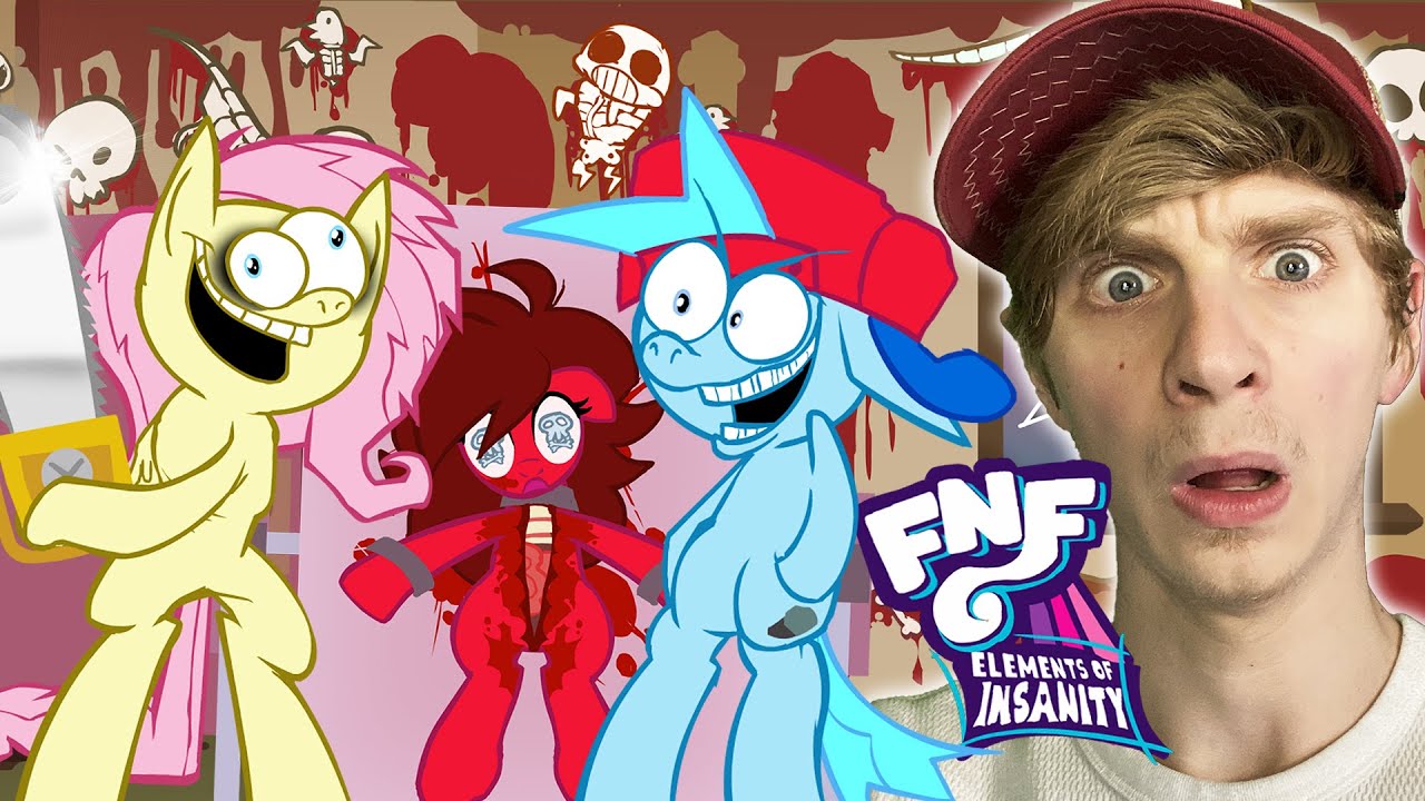 MY LITTLE PONY KILLS GF!!! FNF' Elements Of Insanity (SHED UPDATE!!!)