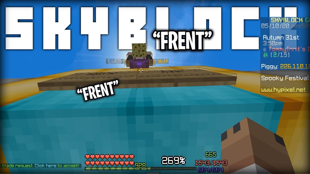TommyInnit scammed me... (Hypixel Skyblock)
