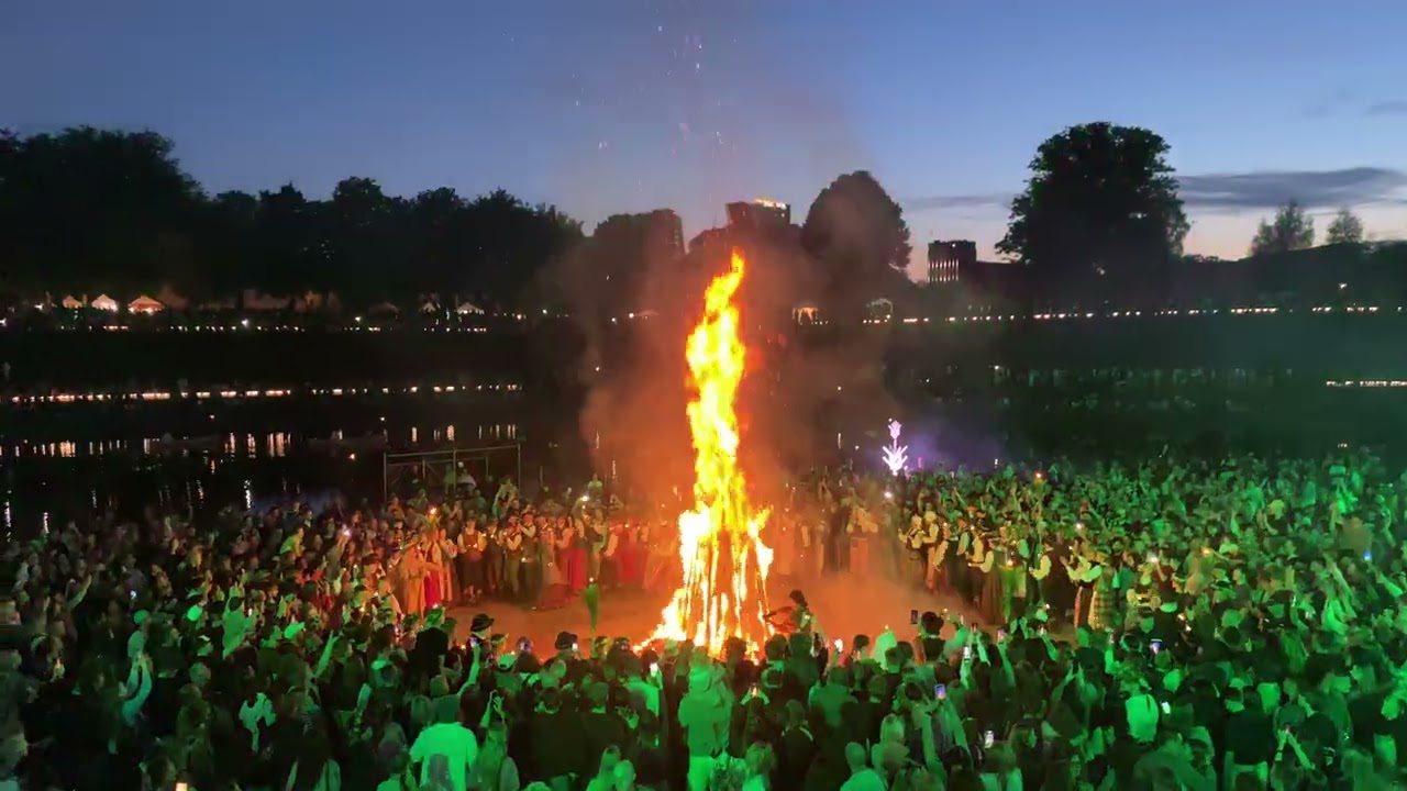 Lithuania&rsquo;s Magical Midsummer Fire Ritual 🔥 | Joninės in Klaipėda 2026