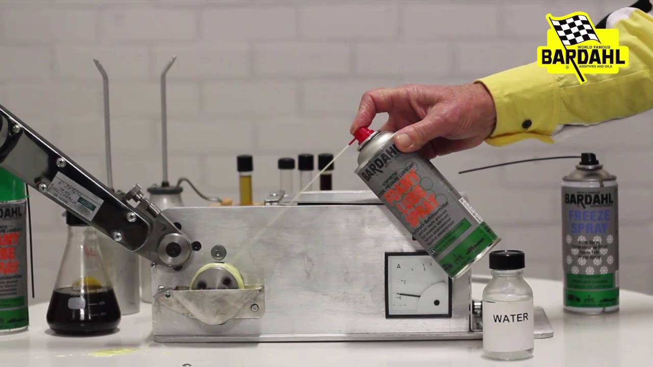 Bardahl Foamy Lube Spray: Het smeermiddel bij extreme omstandigheden