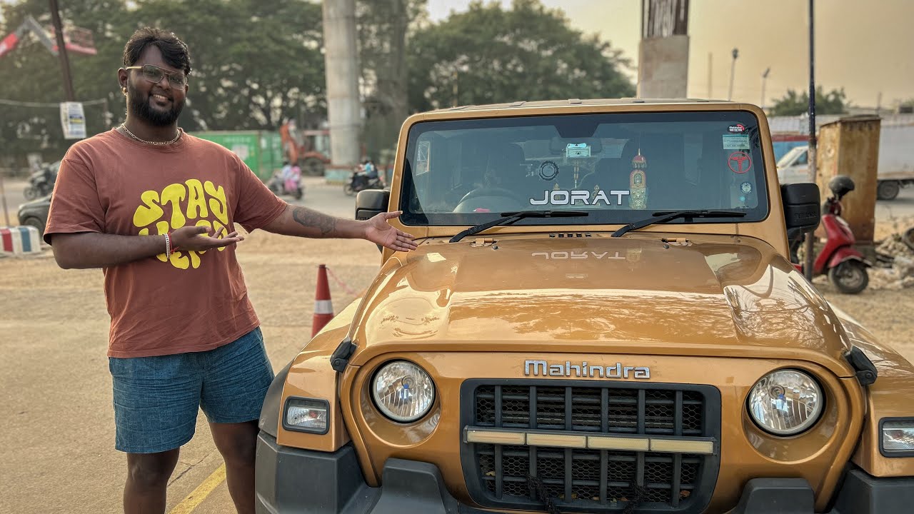 A day in my life | MAHINDRA THAR | Pollution test vlog | Awareness video | DJI ACTION 5 PRO 