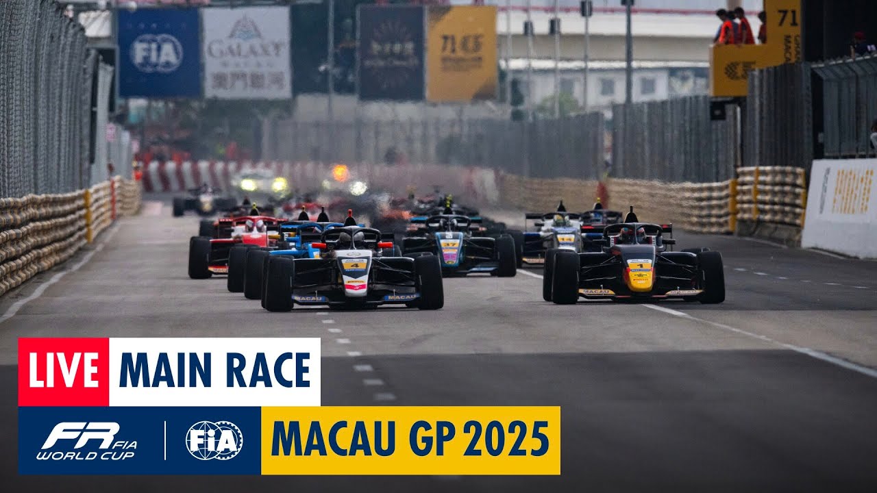 LIVE | Main Race | FIA FR World Cup | 2025 Macau GP
