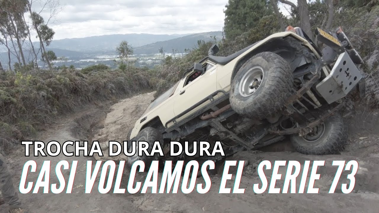 Explorando una nueva ruta. Fj Cruiser y Land Cruiser en acción.