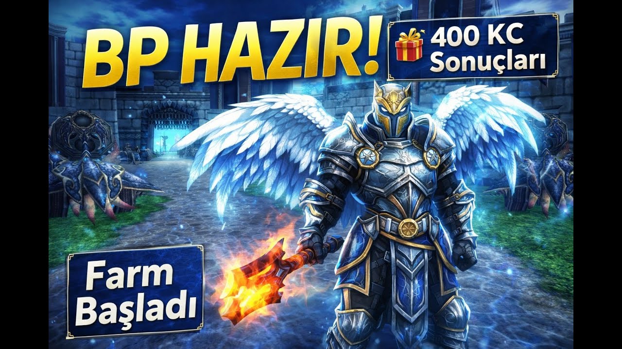 “Battle Priest Hazırlandı! 🔥 İlk Farmlar Atıldı | 400 KC Çekiliş Sonuçları”