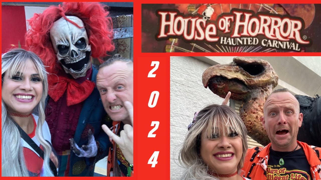 HOUSE OF HORRORS HAUNTED CARNIVAL 2024 | INTERNATIONAL MALL | DORAL | HOUSE WALKTHROUGH