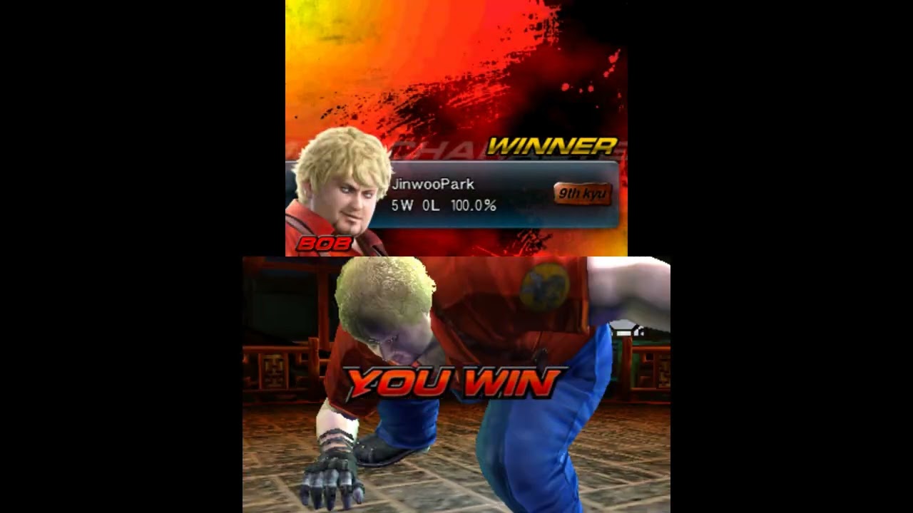 Tekken 3D Prime Edition - Quick Battle Bob (Citra)