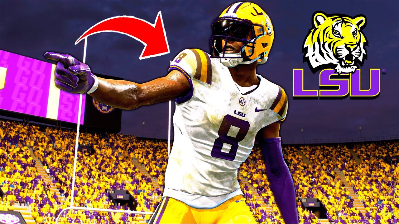 I Became The #1 WR On LSU!! (CFB 26 RTG)