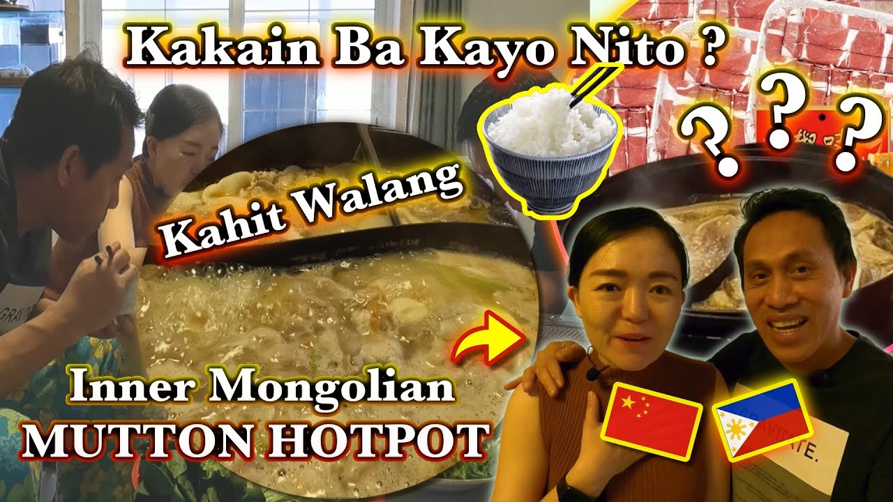 My Chinese Family Tried MONGOLIAN HOTPOT | Chinese Food Inner Mongolia China |