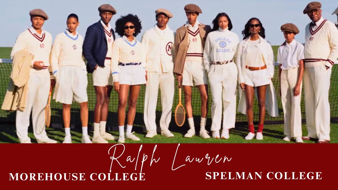 I AM BLACK ELEGANCE + RALPH LAUREN MOREHOUSE AND SPELMAN COLLEGES OAK BLUFFS COLLECTION 💙  #spelman