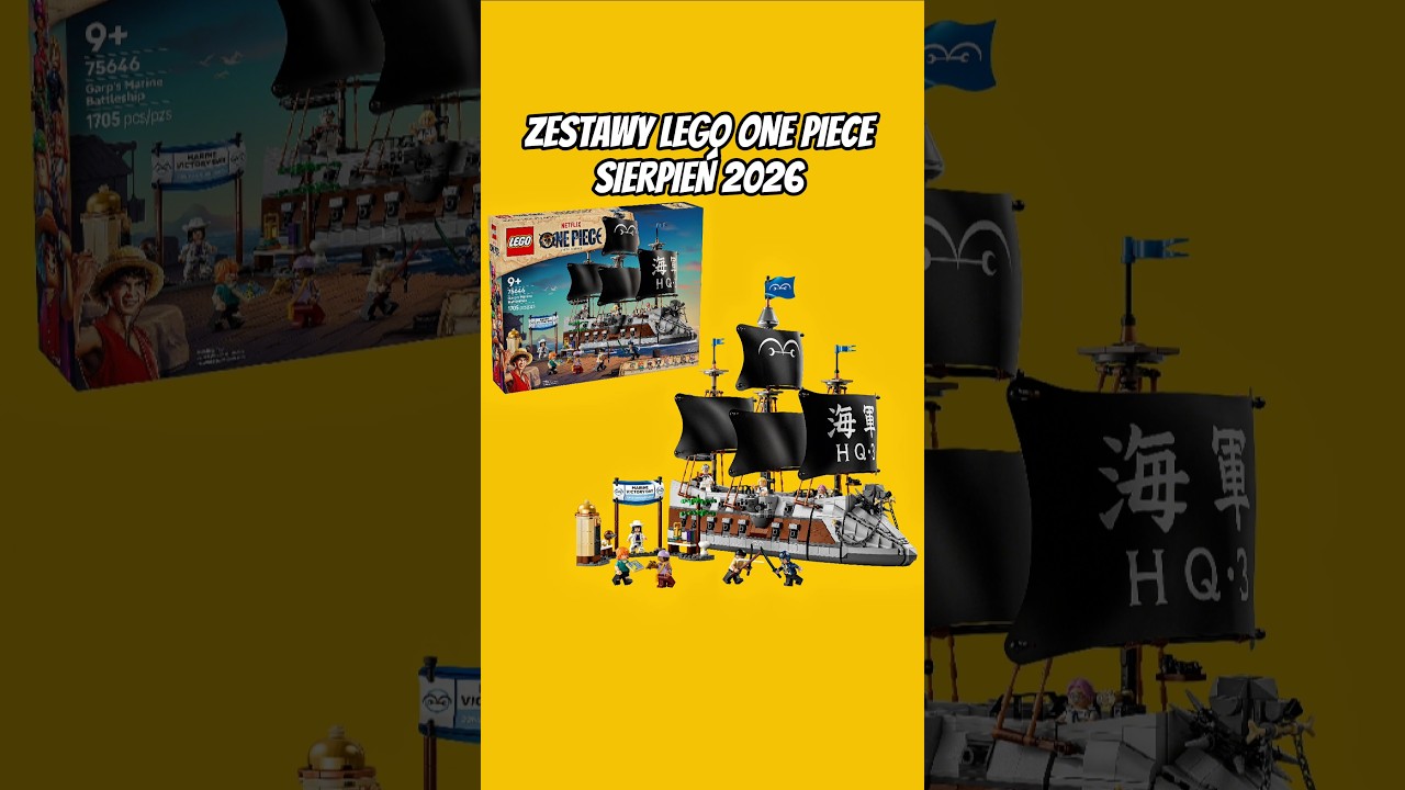 Nowe zestawy LEGO One Piece na sierpień 2026