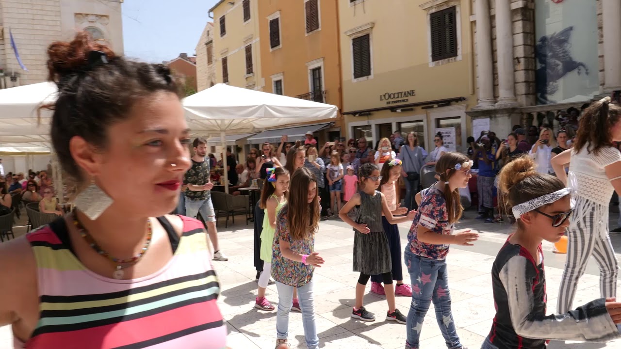 Flash mob event - Zadar, Croatia 2019