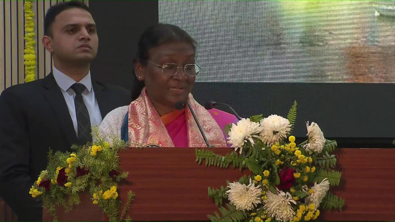 President Droupadi Murmu graces the 45th convocation of Mahatma Gandhi Kashi Vidyapith at Varanasi