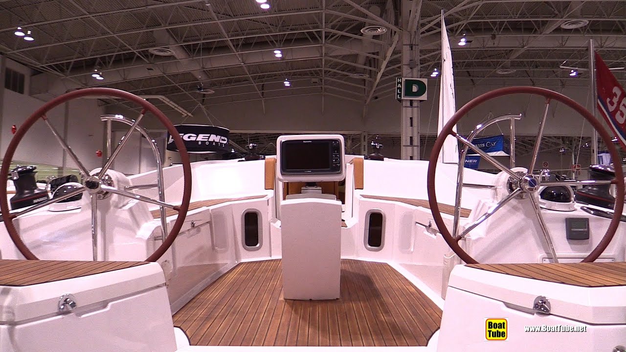 2015 Jeanneau Sun Odyssey 44 DS  Sailing Yacht-Deck,Interior,Hull Walkaround-2015 Toronto Boat Show