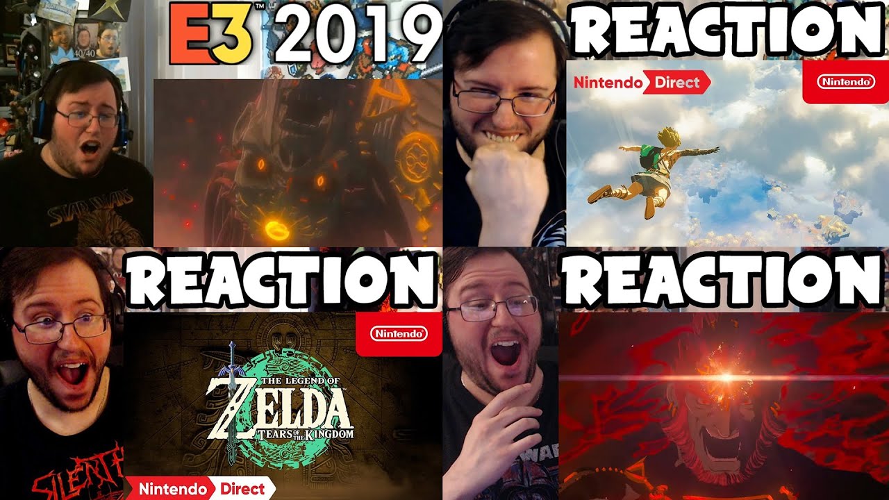 The Legend of Zelda: Tears of the Kingdom EVERY Trailer REACTION (2019-2023)