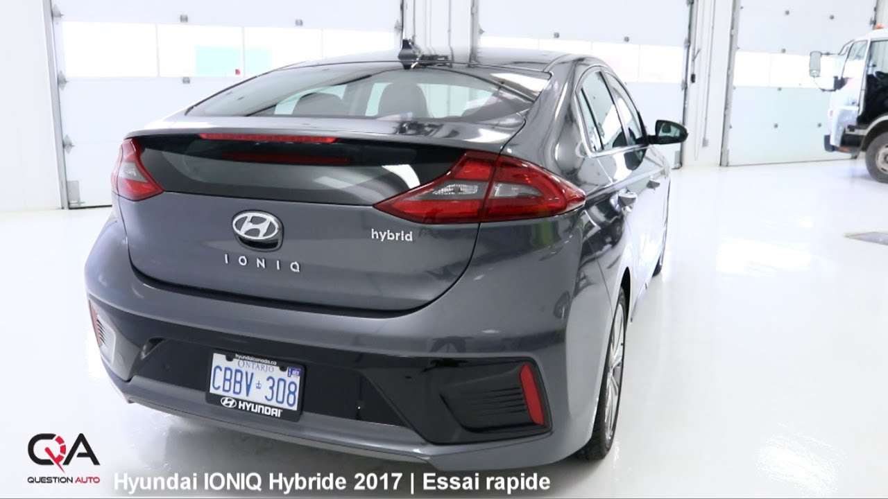 2017 Hyundai IONIQ Hybride | Essai complet | 1/3