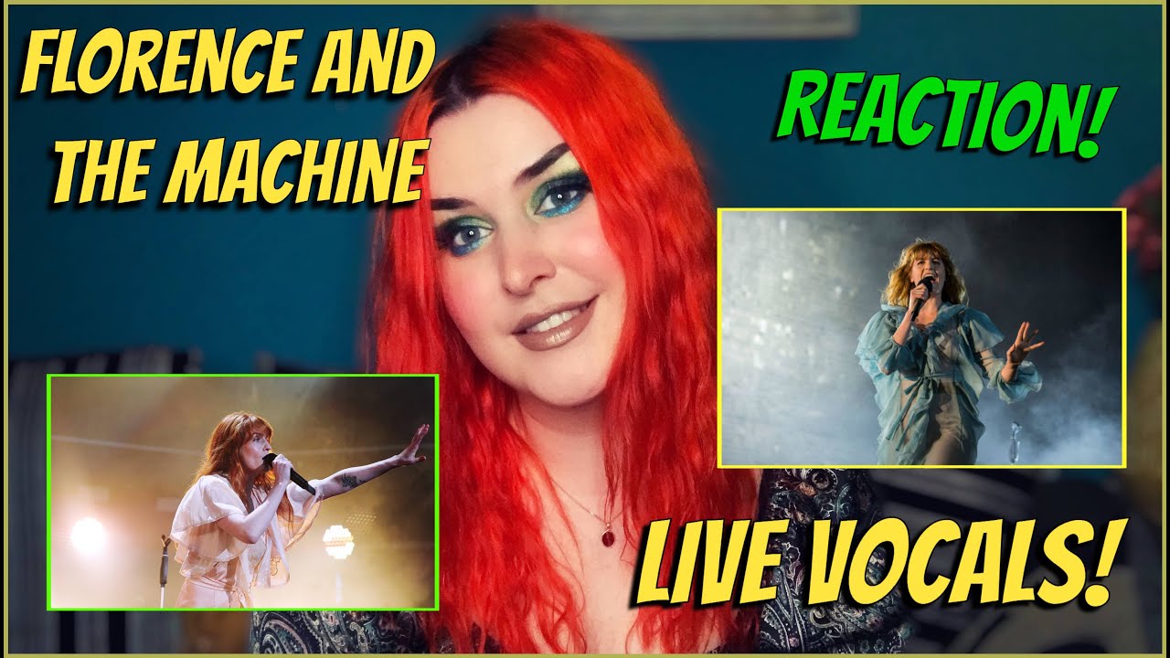 REACTING TO Florence And The Machine - LIVE VOCALS COMPILATION!