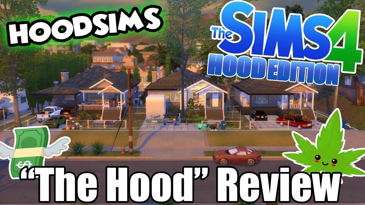 Dont Get Caught In This Hood In Sims 4! | TS4 Urban Lot Review