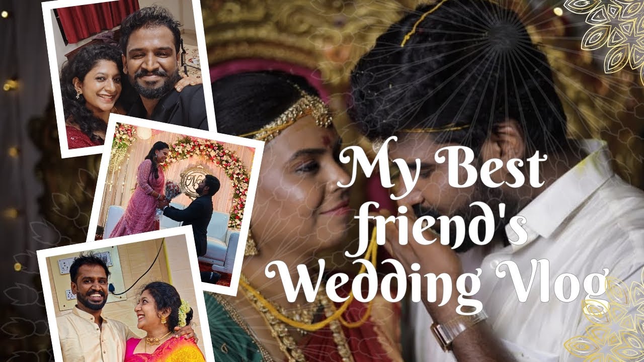 Friend Wedding Vlog | Rufinamanmohan Vlogs | Hindu Wedding | 