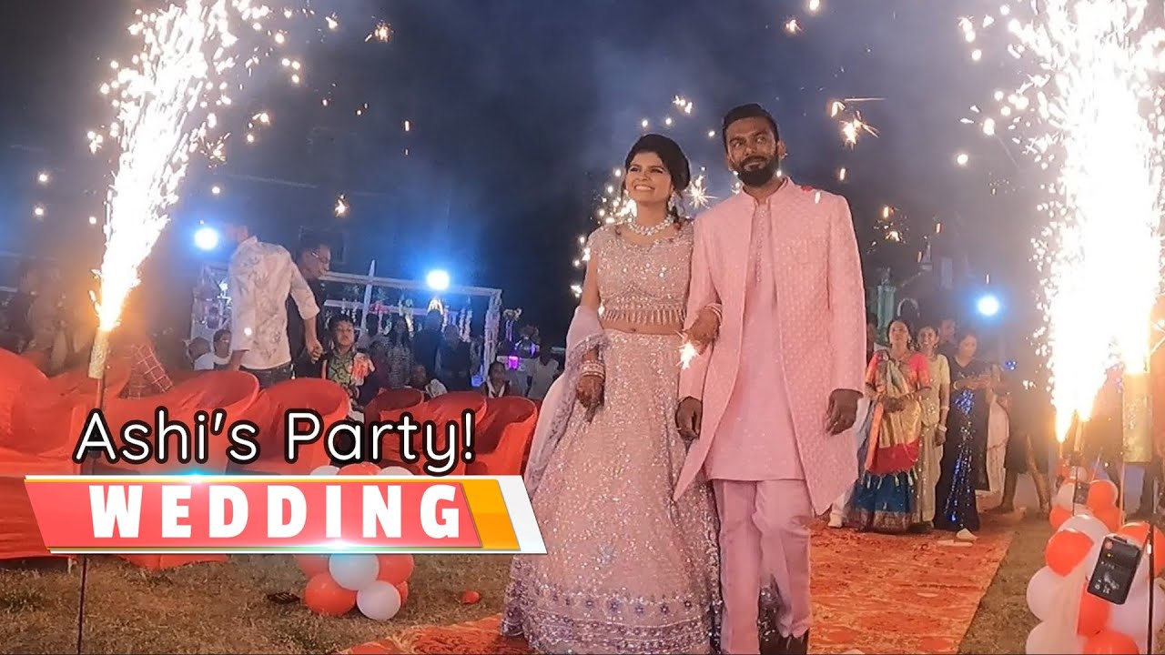 Ashi's Wedding Reception PARTY!!!!