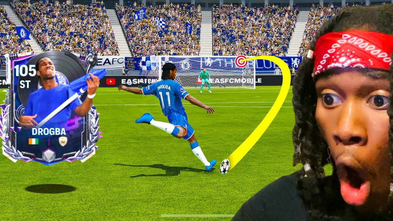 105 Drogba is crazy INSANE - FC MOBILE