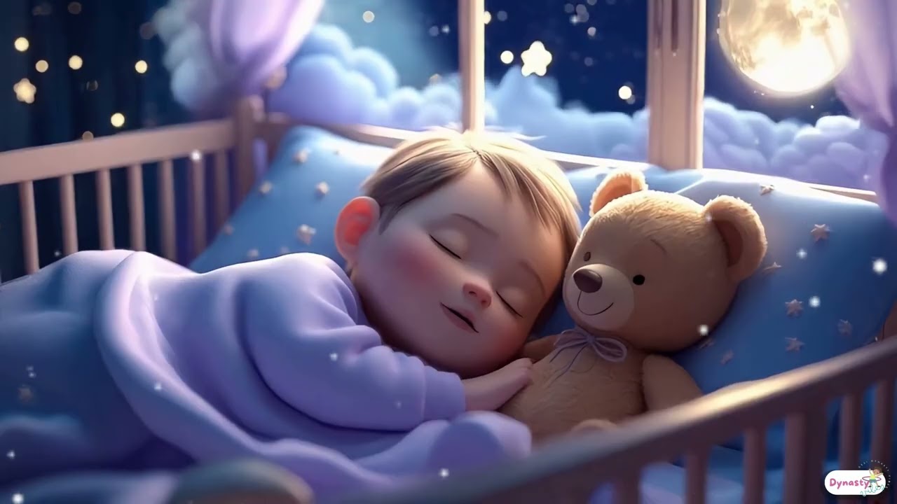 Relaxing Brahms Lullaby 🌙 Baby Sleep Music | Deep Sleep & Calm Night Sounds