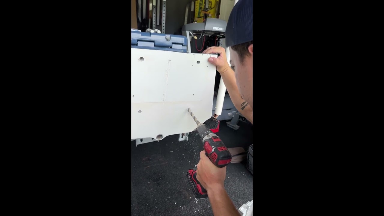 On the Fly Jack plates gheenoe install